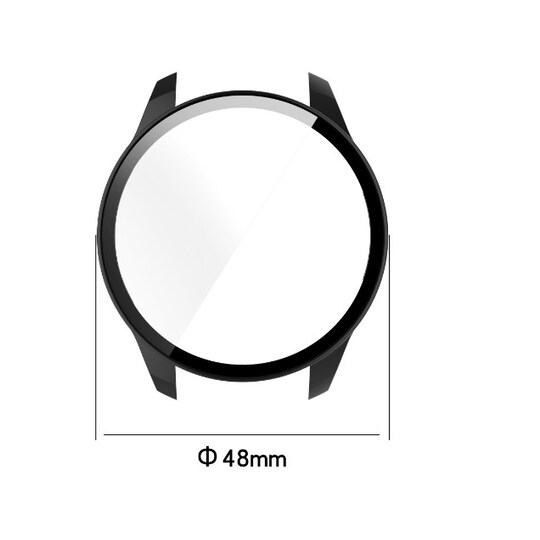 Älykellon kotelo näytönsuojalla Musta Xiaomi Mi Watch Color Sport Edition