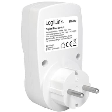 LogiLink Inomhustimer Digital 1800W