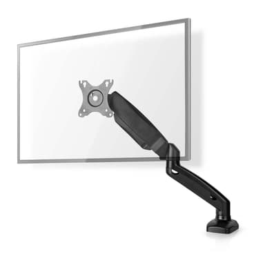 Nedis Monitorin Pöytäteline | Kaasujousi | 1 näyttö | 15 - 32 "" | 75x75 / 100x100 | Täysin Säädettävä