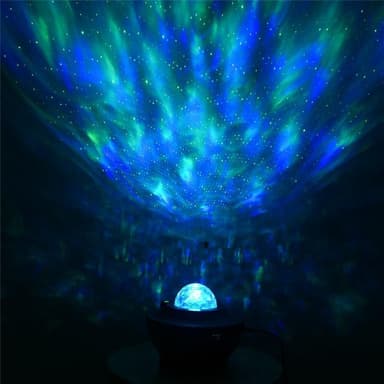 Galaxy-lamppu, tähtiprojektori, jossa on Bluetooth-kaiutin