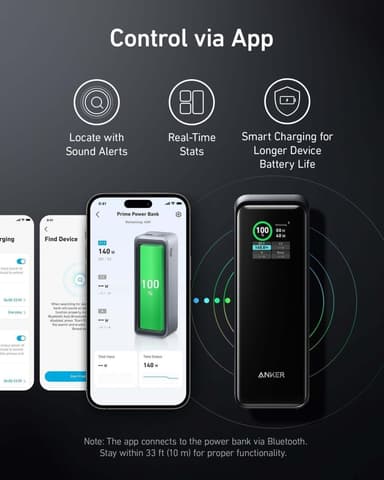 Anker Prime 250W varavirtalähde, 27650 mAh