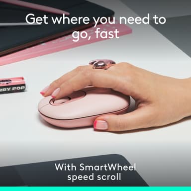 Logitech POP hiiri (roosa)