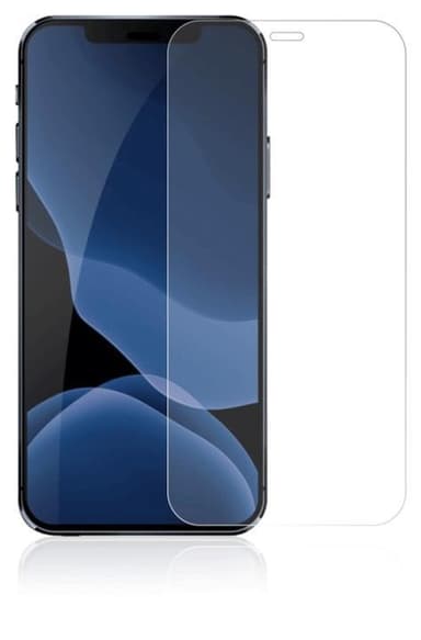 Herra Kyllä Täysin kattava karkaistua lasia näytönsuojaa iPhone 12 Mini