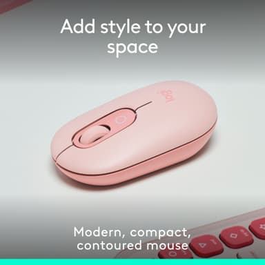 Logitech POP hiiri (roosa)