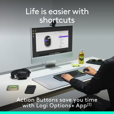 Logitech POP hiiri (grafiitti)