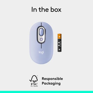 Logitech POP hiiri (lila)