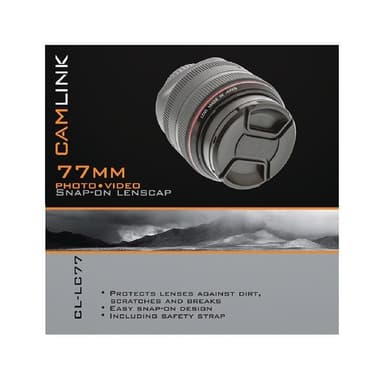 Camlink Pikakiinnitettävä Linssinsuojus | 77 mm