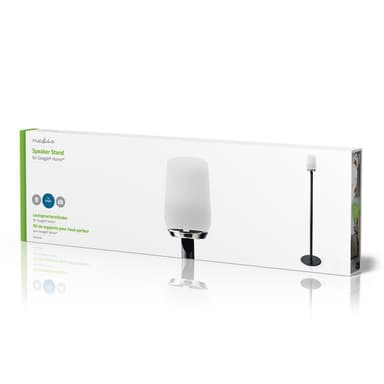 Nedis Kaiutinteline | Sopii käytettäväksi: Google Home® | Lattia | 2 kg | Kiinteä | ABS-Muovi / Metalli | Musta