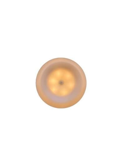 Luminous Stone langaton LED-valaisin, yövalo - valkoinen