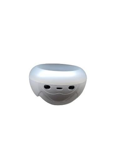 Luminous Stone langaton LED-valaisin, yövalo - valkoinen