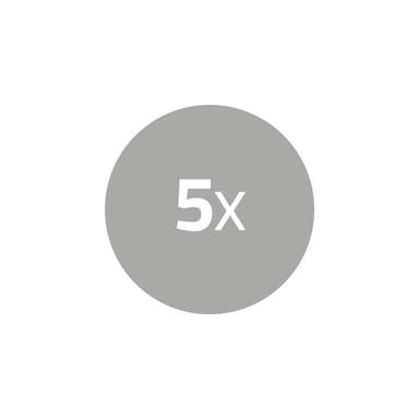 Nedis Litiumnappiparisto CR2016 | 3 V DC | 5 - Läpipainopakkaus | Hopea