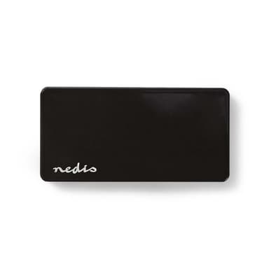 Nedis USB-keskitin | USB-A Uros | USB-A Naaras | 7-porttinen port(s) | USB 2.0 | USB Virta / Verkkovirtakäyttöinen | 7x USB