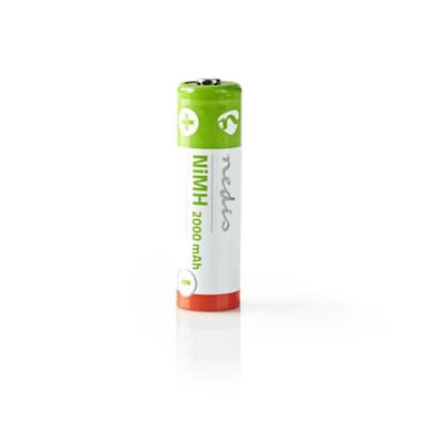Nedis Ladattava Ni-MH-Akku AA | 1.2 V DC | 2000 mAh | 4 - Läpipainopakkaus