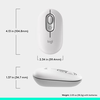 Logitech POP hiiri (valkoinen)