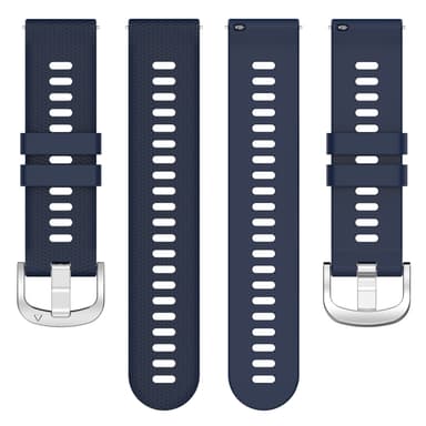 Silikoniranneke Garmin Forerunner 265S: Tummansininen 18 mm