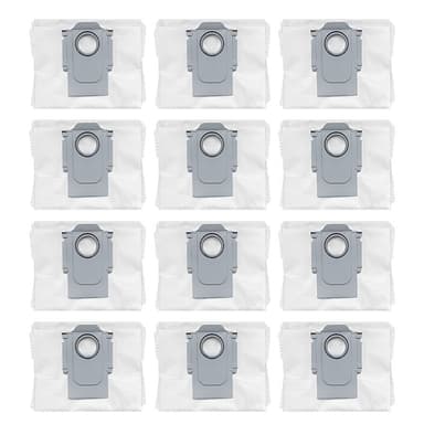 Pölynimuripussit Roborock S7 Maxv Ultra/S7 Pro Ultra/Q5/Plus/Q7/Plus/Max/Max Plus 12 kpl