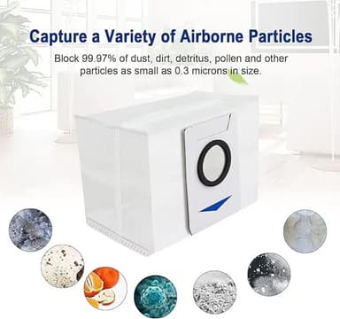 Pölynimuripussit Ecovacs Deebot X1 Omni 6 kpl