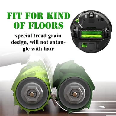 4 par iRobot Roombai 7 huvudborstar Vihreä iRobot Roomba