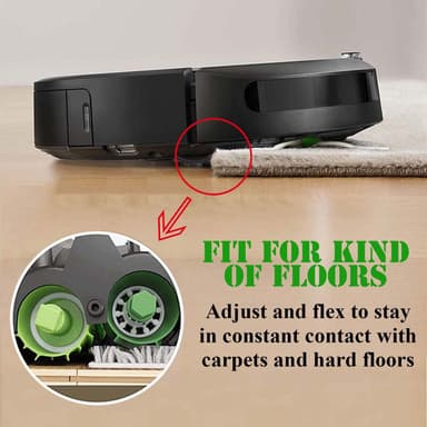 4 par iRobot Roombai 7 huvudborstar Vihreä iRobot Roomba