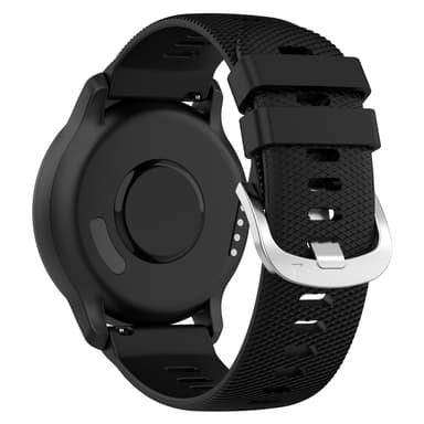 Kellon hihna silikonia Musta 22 mm