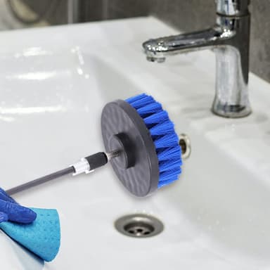 Kuurausharjat poraan 4 kpl Blue