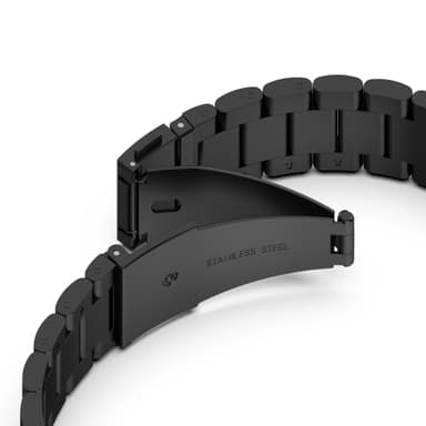 Garmin Move Trend Three Steel Belt -kellonauha Musta