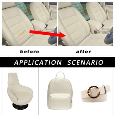 Itseliimautuva korjauslappu nahkaa Beige