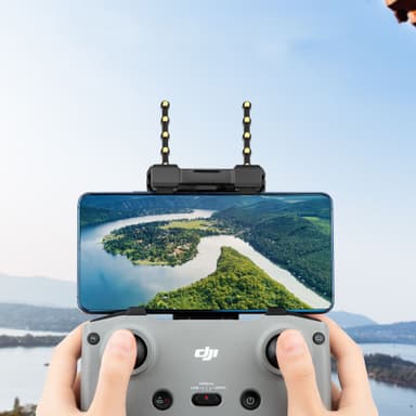 1 pari Yagi-UDA-antennisignaalivahvistin DJI Mavic 3:lle/Air 2S/Mini 2/Mavic Air 2:lle Musta