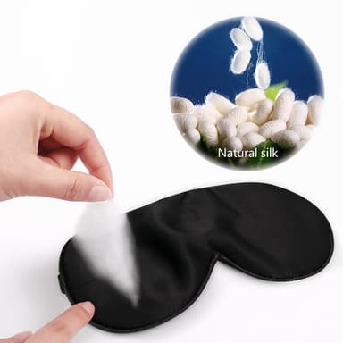 Uninaamio 100% silkki Samppanja