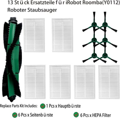 iRobot Roomba Robotin tyhjiön vaihto-osat