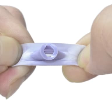 6 paria korvaavat silikonikärjet kuulokkeet korvanappien sarja TWS Samsungille Violetti