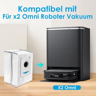 Pölynimuripussit Ecovacs Deebot X2 Omni 6 kpl