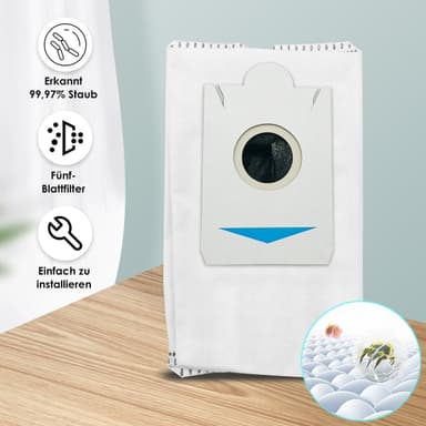 Pölynimuripussit Ecovacs Deebot X2 Omni 6 kpl