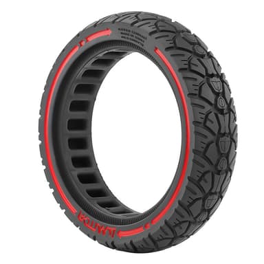 Puhkeamaton rengas Xiaomi M365 8.5x2.0 (230x50) musta/punainen