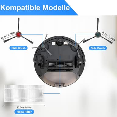 Lisävarusteet robottipölynimuri Airrobo P20:lle