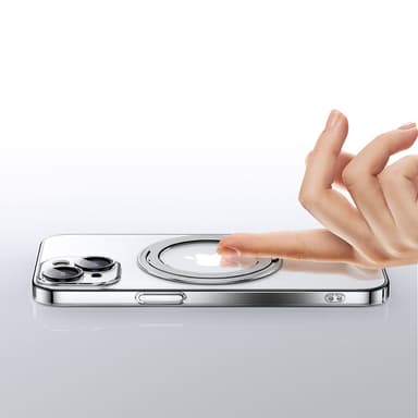 Magneettinen suojakuori, jossa näkymätön jalusta iPhonelle  iPhone 15 Pro