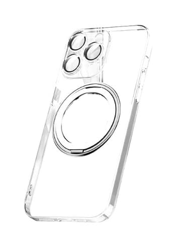 Magneettinen suojakuori, jossa näkymätön jalusta iPhonelle  iPhone 15 Pro
