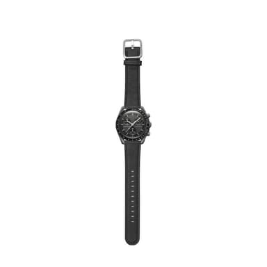Kellon ranneke on yhteensopiva Omega x Swatch MoonSwatch 20mm kanssa Hopeinen solki