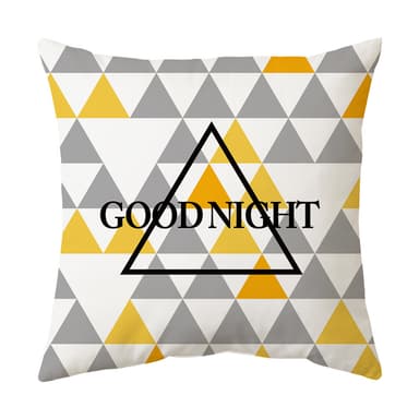 4 kpl koristeellisia geometrisia tyynynpäällisiä Monivärinen 50 x 50 cm