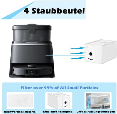 Varaosasarja Ecovacs Deebot T30 Omni, T30 Pro Omni, T30 Max