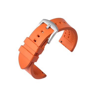 Kellon hihnan vaihto Rolex Submariner Huawei GT Sportsiin Oranssi 22mm