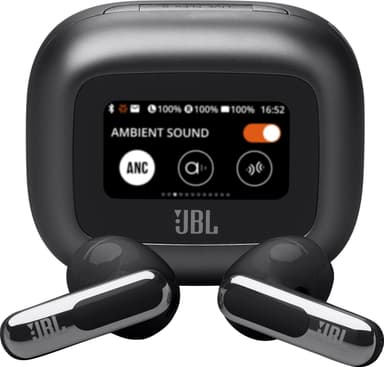 JBL Live Flex 3 täysin langattomat in-ear kuulokkeet (musta)