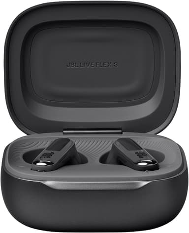 JBL Live Flex 3 täysin langattomat in-ear kuulokkeet (musta)