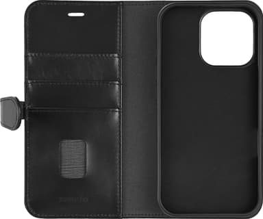 Buffalo iPhone 16 Pro Max 2in1 Leather MagSeries lompakkokotelo (mus.)