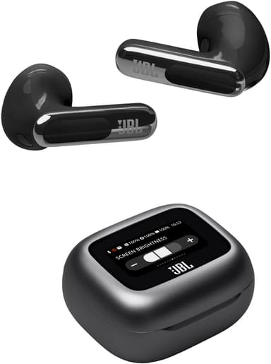 JBL Live Flex 3 täysin langattomat in-ear kuulokkeet (musta)