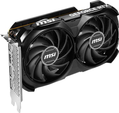 MSI GeForce RTX™ 4060 VENTUS 2X BLACK 8G OC näytönohjain