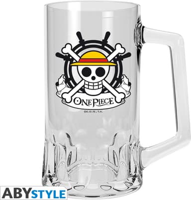 ABYstyle One Piece Skull-Luffy lasi 500 ml