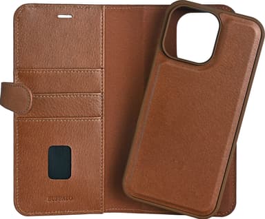 Buffalo iPhone 16 Pro Max 2in1 Leather MagSeries lompakkokotelo (rus.)