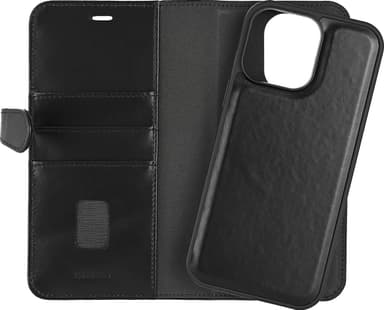 Buffalo iPhone 16 Pro Max 2in1 Leather MagSeries lompakkokotelo (mus.)