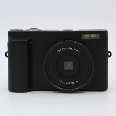 Digikamera 24 MP, HD 1080p ja 16x Zoom Musta